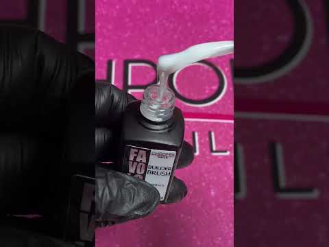 BUILDER BRUSH N. 3 Bianco - Costruttore in boccetta ml. 15