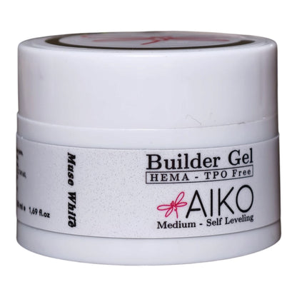AIKO BUILDER GEL - MUSE WHITE "DENSE"