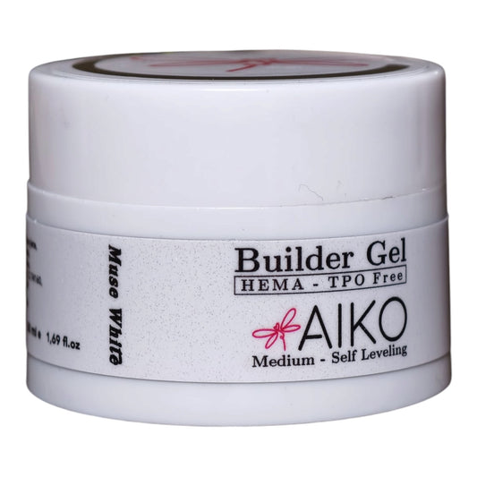 AIKO BUILDER GEL - MUSE WHITE "DENSE"
